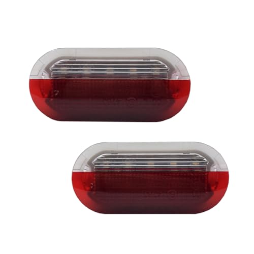 AJHLJ® 2Pcs Led Door Courtesy Lights Under Warning Lamps For VW Golf 4 Polo Mk4 Bora 6R 1J0 949 105a 1j0949105a 1j0947413 1J0 947 413