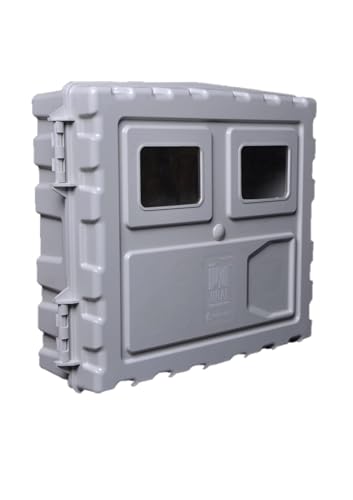 Image of Heavy-Duty PVC Meter Box (445 x 410 x 155mm) | Weatherproof, Shockproof, Splashproof | For Single Phase, Twin, 3 Phase & Solar Installations