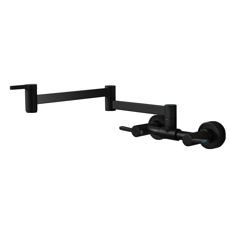 Robinet de lavabo mural pliable et pomme de douche pour faciliter le lavage des légumes