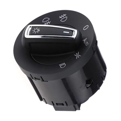 Interruptor luz antiniebla cromado para VW Polo Tiguan Touran 5GG941431D mando de faros