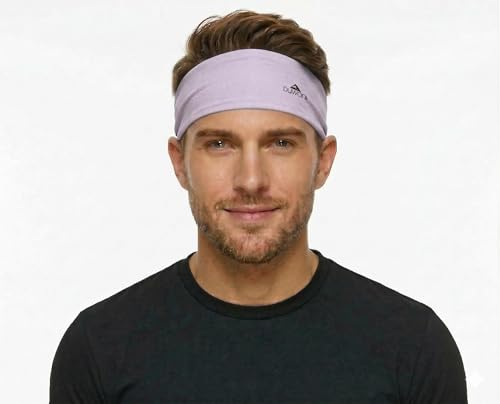 Image of Duwoni Sports Headbands for Men, Moisture Wicking Workout Headband, Sweatband Headbands for Running,Cycling,Football,Yoga,Tennis,Hiking,Hairband for Women and Men