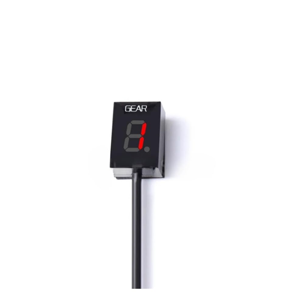 Indicatore Digitale di Marcia per Moto Bandit 650 2007-2015 GSF650 GSF1250 650 1250 Indicatore di Marcia per Moto 1-6 Livelli Controllo Digitale Touch (Rosso)