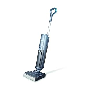 Tower T547003 Aquajet Pro Cordless Wet & Dry Hardfloor Cleaner with One Touch Controls, LED Display Panel, 650ml Clean Water Tank, 550ml Dirty Water Tank, 22.2V, Titanium