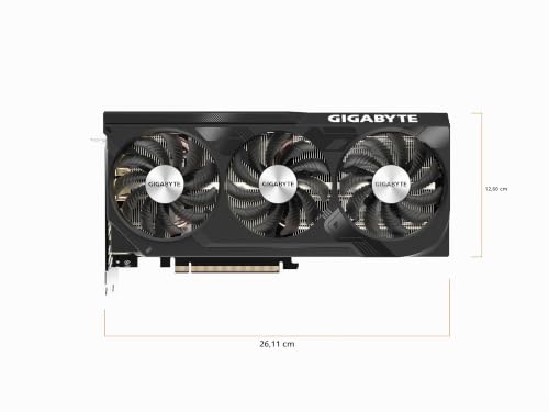 GIGABYTE GeForce RTX 4070 Super WINDFORCE OC 12G Carte Graphique, 3 Ventilateurs WINDFORCE, 12 Go 192 Bits GDDR6X, GV-N407SWF3OC-12GD Carte vidéo