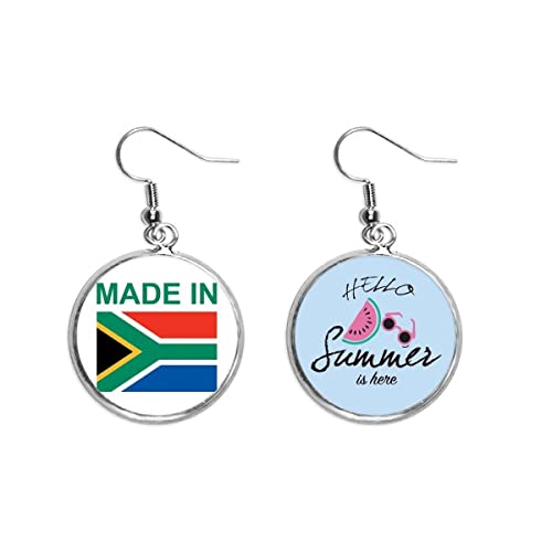 Pendientes de sandía y accesorios de verano inspirados en Sudáfrica para lóbulo