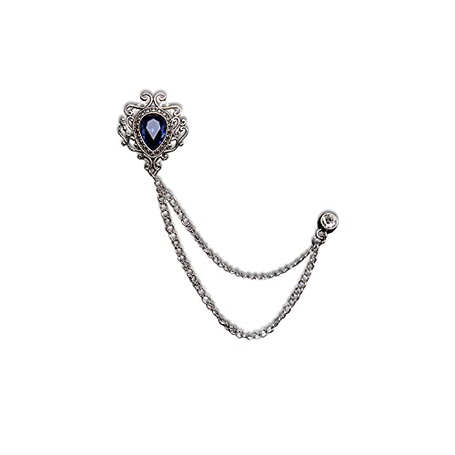 Xwwdp Mens Suspender 6 Clips Braces Y Shape Silk Suspenders Bow Tie Brooch Pocket Square Set Men Accessories (Color : A, Size : Adjustable) #TOP6