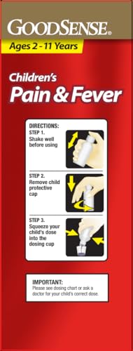 Image of GoodSense Children's Acetaminophen Oral Suspension, 160 mg /5 mL, 8 Fl Oz