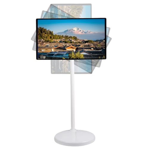 Image of 21.5 inch /24 inch /27 inch /32 inch Touchscreen LCD Monitor, Commercial Digital Signage, Android 12 /13, Portable Advertising Display, 7800 /8000 /15000mAh Battery, Adjustable Stand