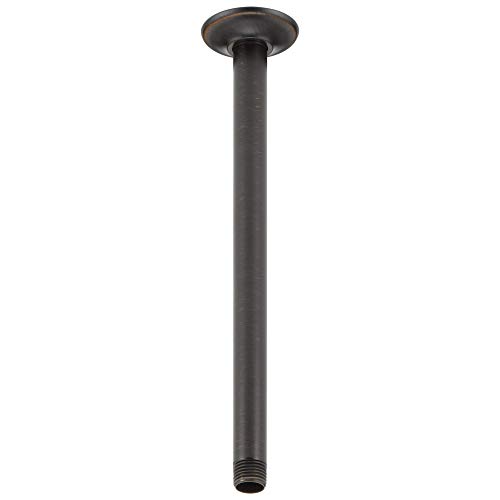 DELTA FAUCET U4998-RB Arm & Flange 14" Ceiling Mount Shower Arm, Venetian Bronze