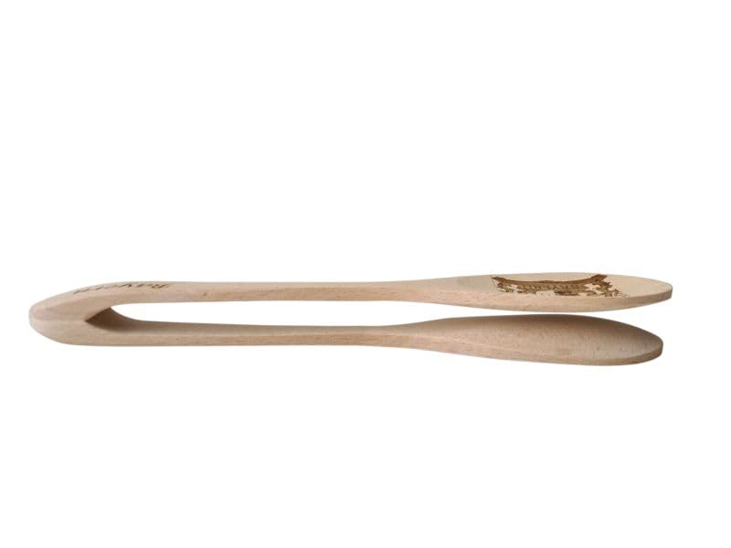 MUSIKLÖFFEL – Handgefertigt aus Klangholz, 28 cm – Das Original Rhythmusinstrument für Volksmusik – Leicht spielbar – Große Ausführung – Mit Brandmotiv „Bayern“ – Zusammenhängend