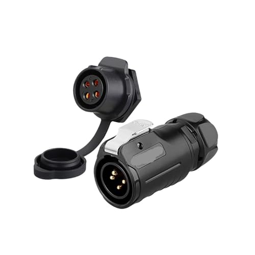 Conector M20 4 pines de aviación para cables de automatización