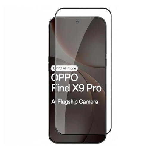Image of Tempered Glass Screen Protector Compatible For OPPO FIND X9 PRO 5G with Easy Self Installation Kit