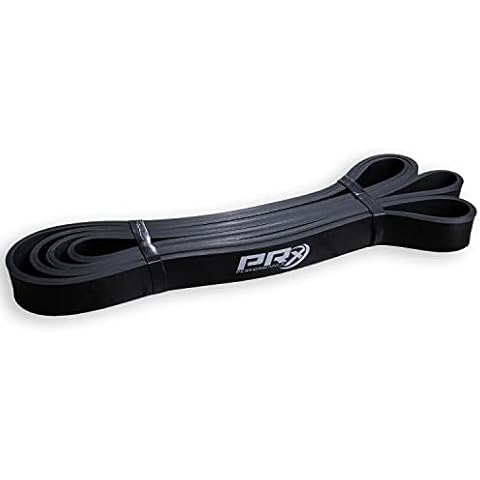 PRx Performance - Black Mobility Band, Exercise Resistance & Stretch Band: Perfect for Assisted Pull-ups, Chin Ups, Muscle Ups, Power Lifting, Physical Therapy & Fitness Programs - 7/8" 30-60lbs Cover