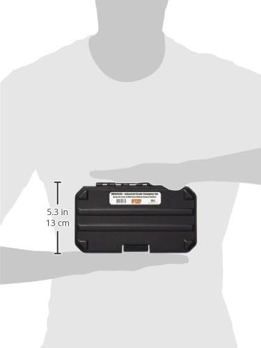 HDIDS609 Hammerless Metal Stamping Kit, 1/4" 39-Piece Alphanumeric Steel Stamps, 5000 LBS Force, A-Z, 0-9, Heavy-Duty Case, USA-Made, Number and Letter Punch - Image 3