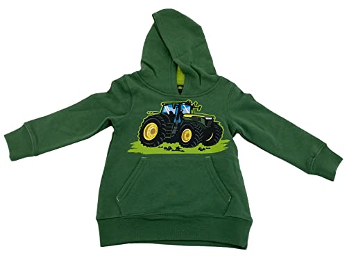 John Deere Green Tractor Hoodie Sweatshirt Sizes 2T 3T 4T4