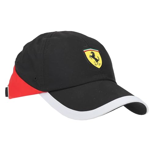 PUMA x Scuderia Ferrari F1 Race Baseball Hat (Black)