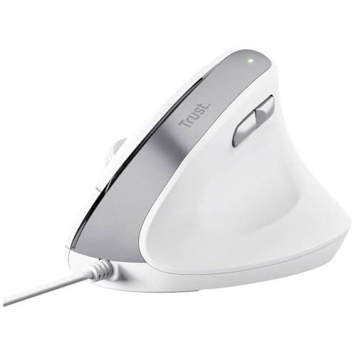 TRUST BAYO II Souris ergonomique Blanc