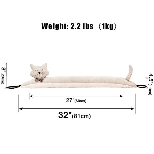 Marwood Under Door Draught Excluder Decorative Wind Stopper 81cm for Door & Window - Image 2