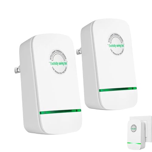 New Universal Energy-Saving Box, Reduce Electricity Bills, Plug-and-Play, Power Factor Corrector for...