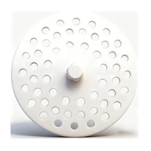 Colador de plástico blanco para fregadero 3.13 in