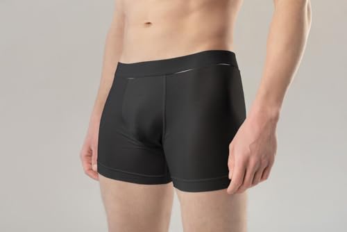 Image of HK47 Men Underwear Pack, Ice Silk Stretchable Breathable Trunks, Regular Fit Men's Brief, Anti Bacterial Quick Dry Innerwear for Men