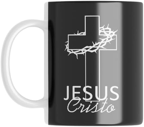 Caneca Porcelana Cristã Foi Por Você Evangélico Jesus Deus