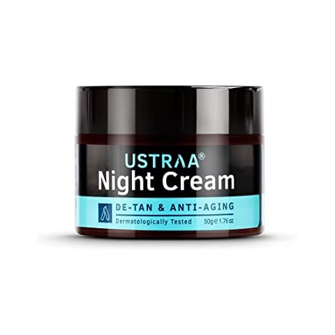 Ustraa Night Cream - De-tan & Anti-aging 50g Cover