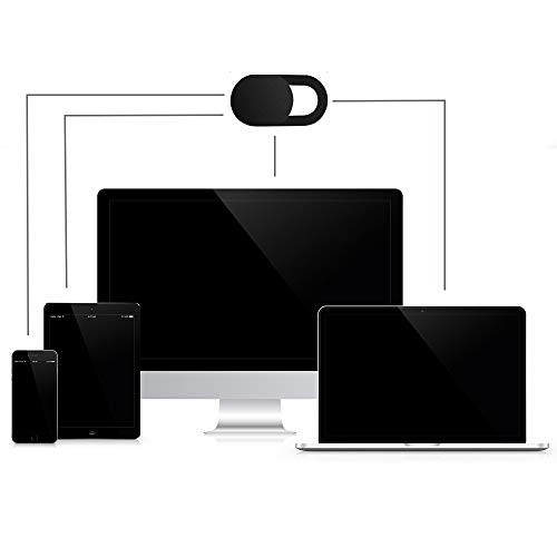 Andoer Ultra fino Tampa Da WebCam Ímã do Obturador Slider Lente Universal Adesivo da tampa da câmera