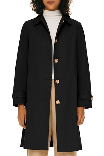 Orolay Women's Single Breasted Trench Coat Mid Long Classic Lapel