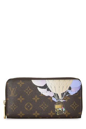 Pre-Loved Monogram Canvas Illustre Zippy, Brown