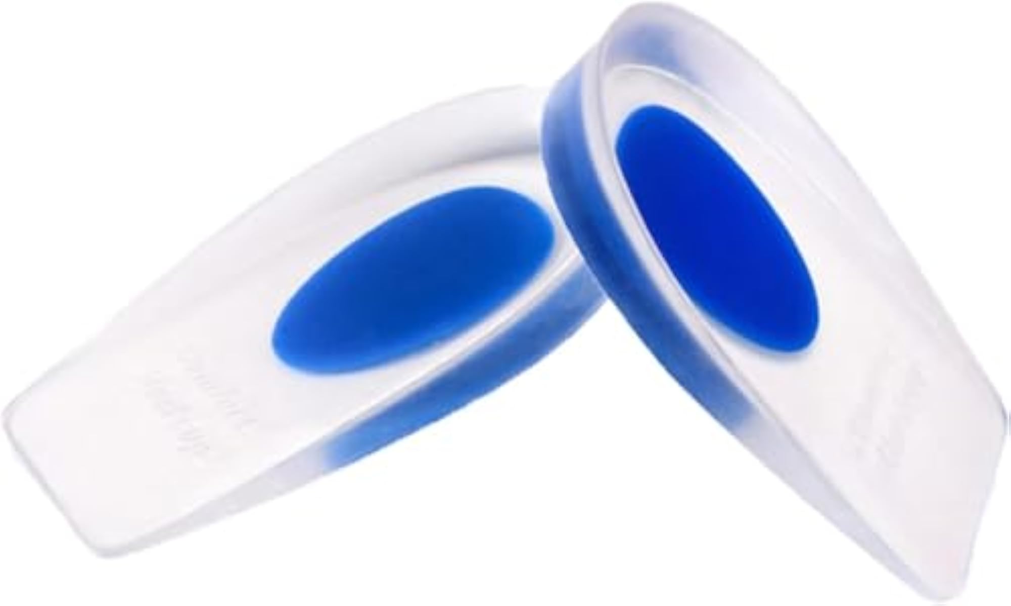 Gel Silicone Heel Cups for Pain Relief, 1 Pair