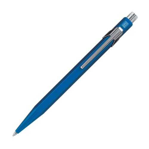 CREATIVE ART MATERIALS Caran D'ache Ballpoint Pen Metal Blue (849.160)