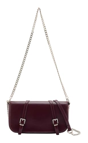 Bolso bandolera Delary Crossbag en color rojo oscuro para mujer