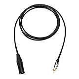 Mogami GOLD XLRM-RCA-06 Unbalanced Audio Adapter Cable, RCA Male Plug to XLR-Male, Gold Contacts, Straight Connectors, 6 Foot