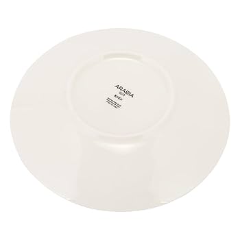 Amazon.co.jp: [ アラビア] Arabia 皿 23cm ココ ホワイト Koko