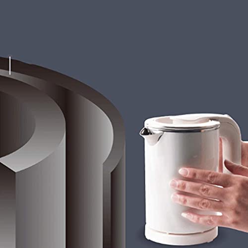 Bouilloire électrique portable compacte en inox de 0,5L à ébullition rapide - 4