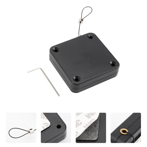 Cierrapuertas automático con instalación adhesiva fácil y cable resistente antirrobo MAGICLULU 5