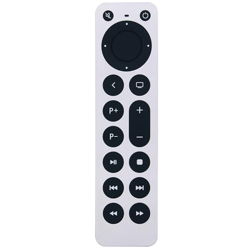 New Universal Replacement Apple Remote Control for Apple TV 4K/ Gen 1 2 3 4/ HD A2169 A1842 A1625 A1427 A1469 A1378 A1218 with TV Control Function
