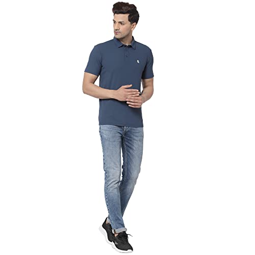 Image of Red Tape Men's Solid Regular Fit T-Shirt