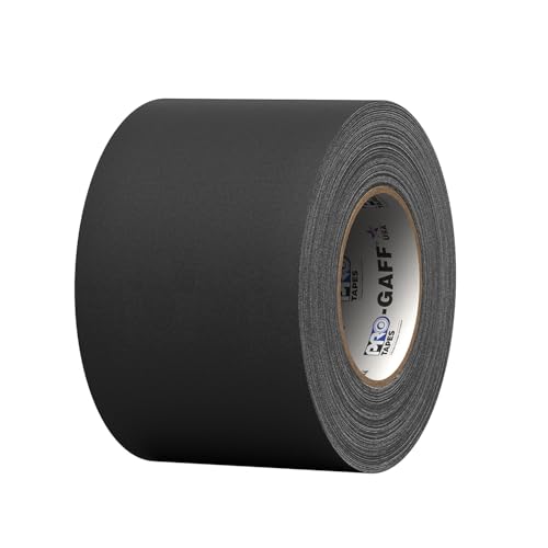 Bande gaffers mat noir ProTapes adhésif caoutchouc 55 Yd - 6