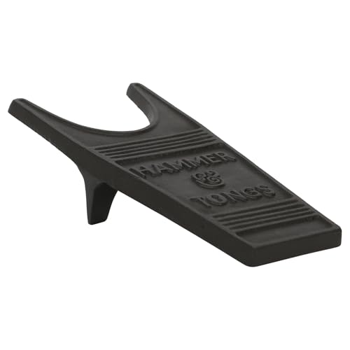 Hammer & Tongs Cast Iron Boot Jack - 26.5cm - Black - 1x Heavy-Duty Metal Outdoor Garden Wellington Welly Boots Shoe Scraper Remover Removal Puller Tool
