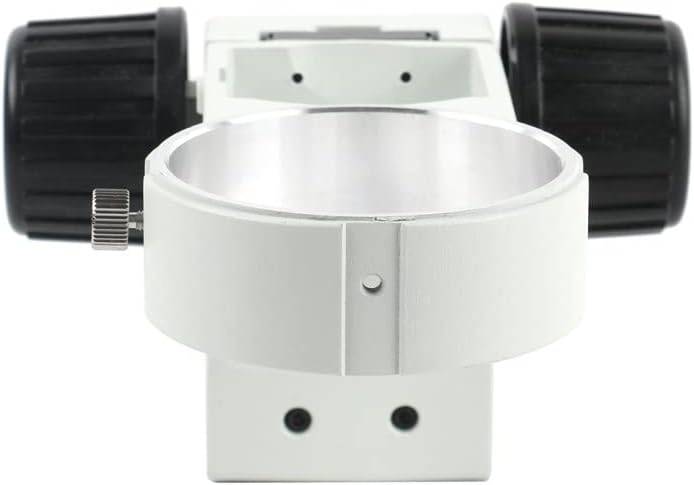 Miniatura 3 de Kit de accesorios para microscopio de 2.992 in de diámetro, soporte de enfoque ajustable con cola, accesorios para microscopio (color negro)