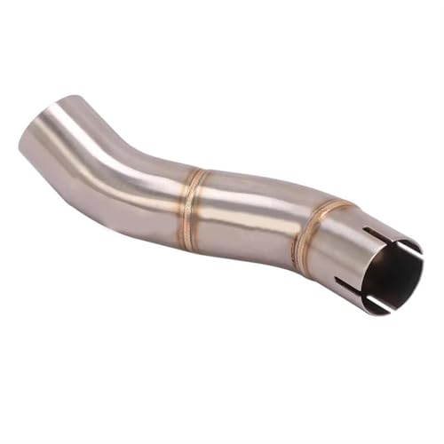 Raccord intermédiaire modifié d'échappement moto à enfiler pour Triumph Speed Triple 94R inox