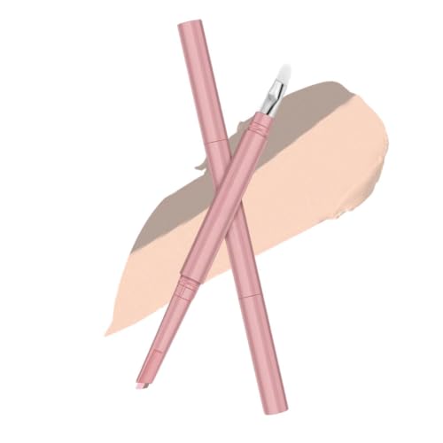 Eye Brightener Stick Balm - Double Ended Makeup Highlight Pen, Precision Cosmetic Application Design Modern, 2.5g Portable Forma