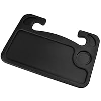 Auto Lenkrad Schreibtisch, Multifunktionaler Tragbare Lenkrad Tisch, Essen Lenkrad Schreibtisch, Lenkrad Computer Tisch, Laptop Tablett Auto Esstisch Organizer, für die Meisten Fahrzeuge Lenkräder