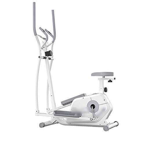 Stepper Elliptical Home Indoor Sports and Fitness Equipment Elliptical Mini Mini Silent Space Walk Indoor Elliptical Machine for Easy Storage (Color : White, Size : 10560154cm)