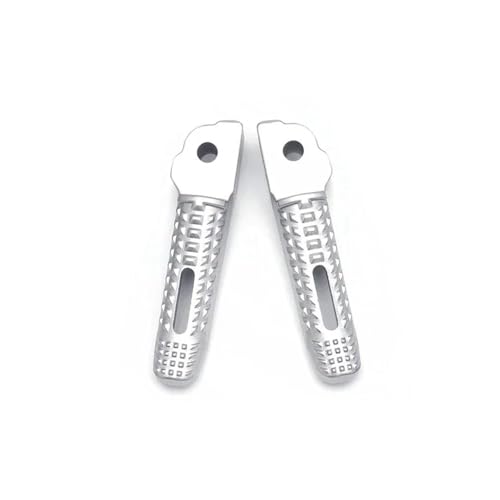 Supports et repose-pieds arrière moto S1000RR finition noire et argent