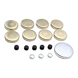 1 SET 22 Pieces Brass Freeze Frost block Plugs Kit Fits for Small Block SBC Chevy 283 305 327 350 MPE-100BR