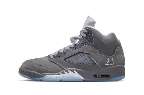 Jordan Air 5 Retro Wolf Grey Light Graphite Mens Size 9.5