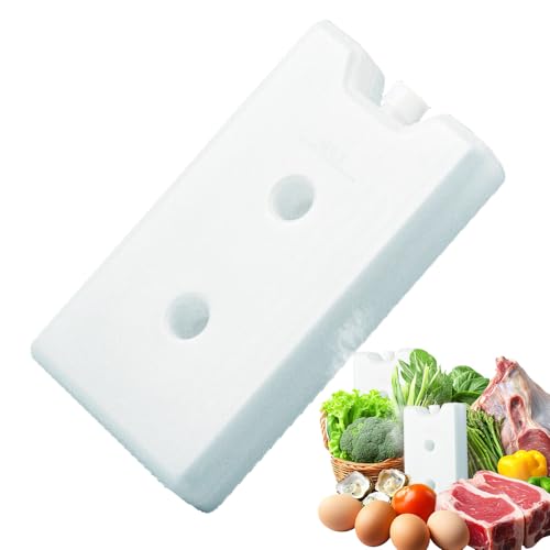 Bolsas de Hielo para Portátil - Contenedores de Frío para Congelador | Herramienta De Enfriamiento Rápido Y De Larga Duración para Playa, Leche Materna Y Conservación De